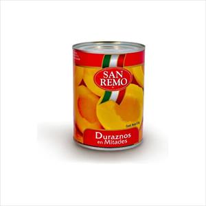 DURAZNO MITADES SAN REMO 425G