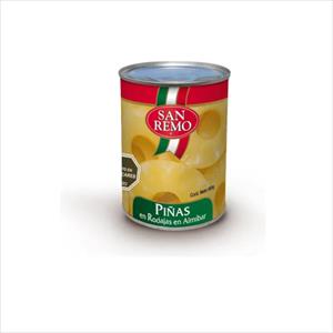 PIÑAS EN RODAJA SAN REMO 565G