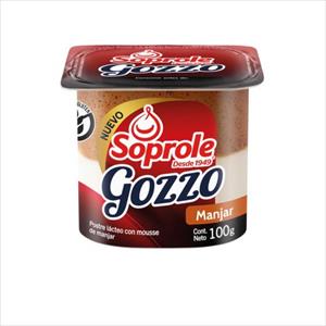 POSTRE SOPROLE GOZZO MANJAR 100G