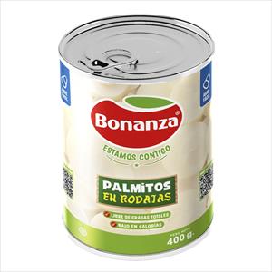 PALMITO EN RODAJA BONANZA 400G