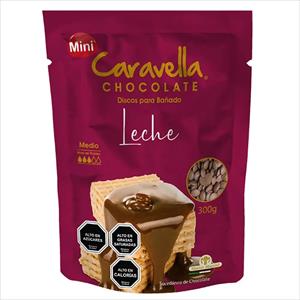 COBERTURA CARAVELLA 300G CHOCOLATE LECHE