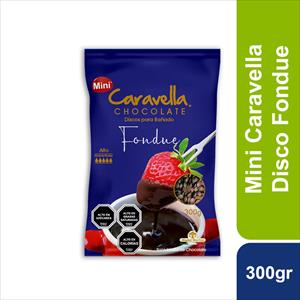 COBERTURA FONDUE CHOCOLATE 300G CARAVELLA