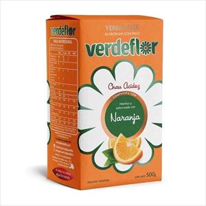 YERBA VERDE FLOR 500G NARANJA