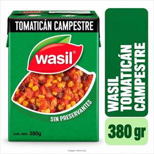 PLATO LISTO WASIL TOMATICAN CAMPESTRE 380G