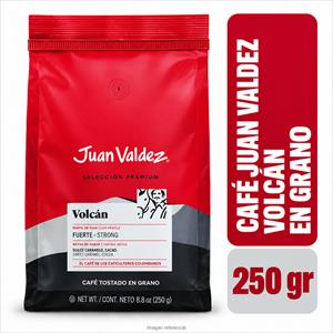 CAFE JUAN VALDEZ VOLCAN 250G GRANO