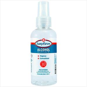 ALCOHOL SANY FARM 140ML AL 70