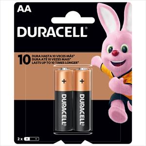 PILA DURACELL AA X 2UNIDADES