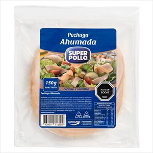 PECHUGA AHUMADA DE POLLO 150G SUPER POLLO
