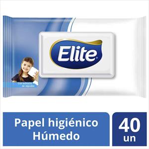 PAPEL HIGENICO HUMEDO ELITE 40U