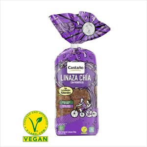 PAN CASTAÑO MOLDE LINAZA CHIA 400G