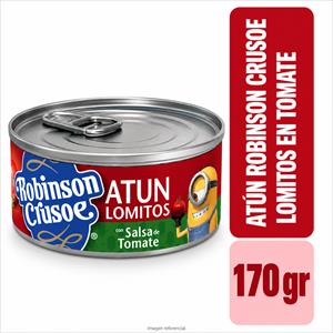 ATUN LOMITO EN TOMATE 170G ROBINSON CRUSOE