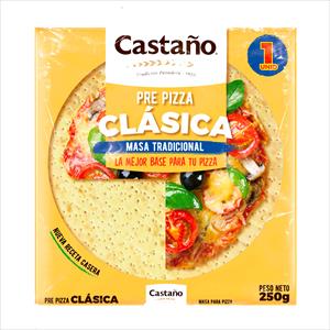 PRE PIZZA CLASICA 1U 250G