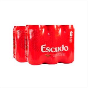 CERVEZA ESCUDO 470ML LAGER PACK 6U
