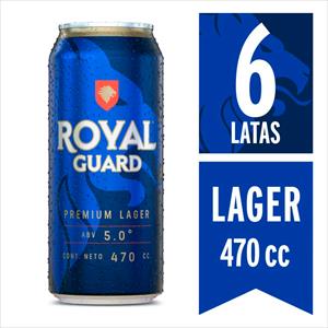 CERVEZA ROYAL 470CC LATA X6U LAGER