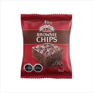 BIZCOCHO BROWNIE CHIPS 62G