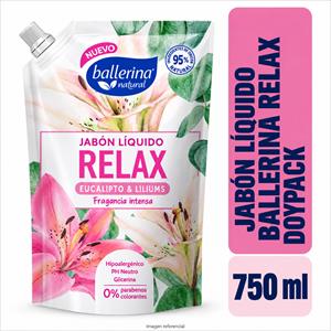 JABON LIQUIDO BALLERINA DP 750 ML RELAX