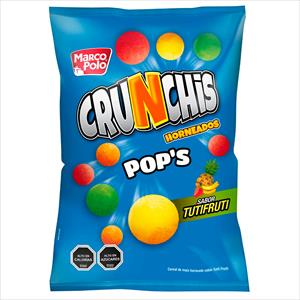 CRUNCHIS MARCO POLO POPS 200G TUTIFRUTI