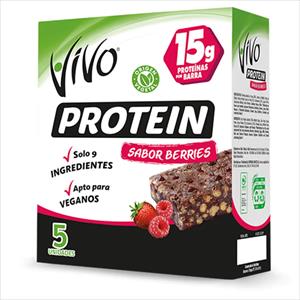 BARRAS PROTEINA VIVO 5UN BERRIES