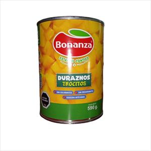 DURAZNO BONANZA 590G CUBITO