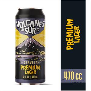 CERVEZA VOLCANES DEL SUR 470CC PREMIUM LAGER