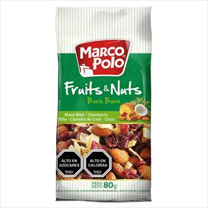 MIX FRUITS / NUTS MARCO POLO 80G BORA BORA