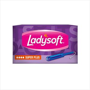 TAMPON LADYSOFT SUPER PLUS 8UN