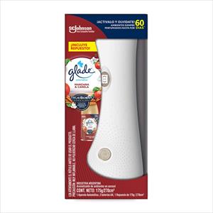 AROMATIZANTE GLADE AUTOMATICO APARATO MANZANA CANELA