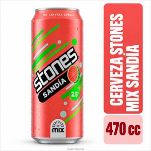 CERVEZA STONES MIX SANDIA 470CC