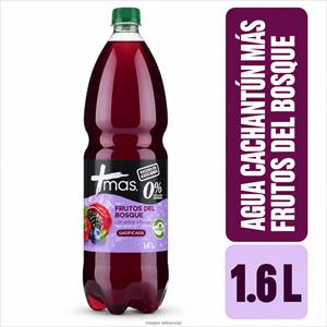 AGUA CACHANTUN MAS 1.6L FRUTOS DEL BOSQUE