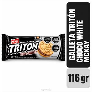 GALLETA TRITON CHOCO WHITE 116G