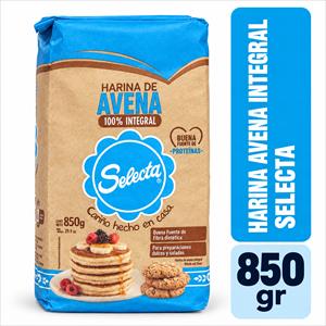 HARINA DE AVENA INTEGRAL 850G SELECTA