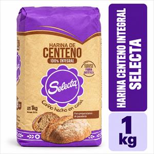 HARINA CENTENO INTEGRAL 1K SELECTA