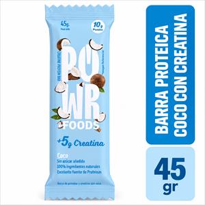 BARRA PROTEINA POWER FOODS 45G COCO