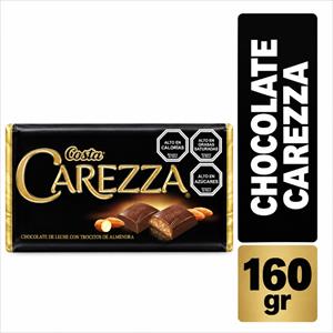 CHOCOLATE CAREZA ALMENDRA 160G