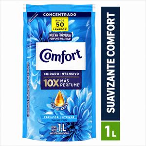SUAVIZANTE COMFORT RECARGA 1LT FRESCOR INTENSO