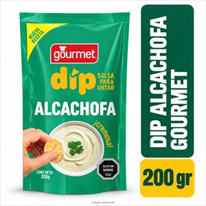 SALSA DIP GOURMET 200G ALCACHOFA
