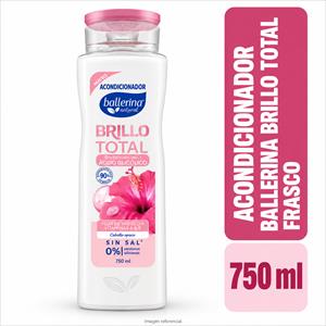 ACONDICIONADOR BALLERINA FCO 750ML BRILLO TOTAL