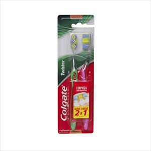 CEPILLO COLGATE TWISTER 2X1 SUAVE