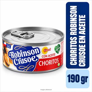 CHORITO ROBINSON CRUSOE EN ACEITE 190G