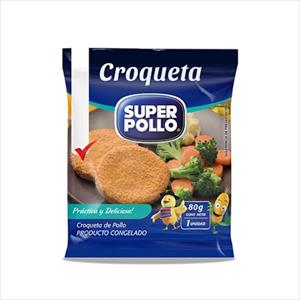 CROQUETA POLLO 80G SUPER POLLO