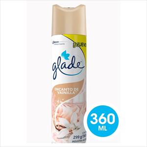 DESODORANTE AMBIENTAL GLADE 360ML ENCANTO DE VAINILLA