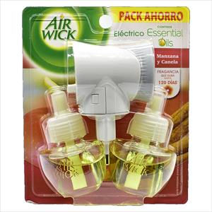 AROMATIZANTE ELECTRICO AIR WICK APARATO 2REC MANZ CANELA