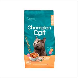 ALIMENTO CHAMPION CAT 500G ADULTO POLLO