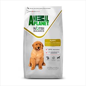 ALIMENTO ANIMAL PLANET CACHORRO RAZAS MED/GRA 2.5K