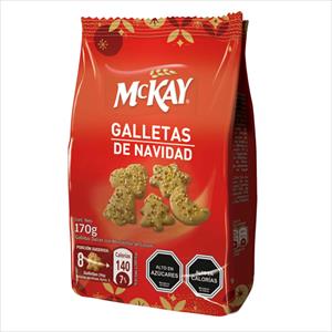 GALLETAS DE NAVIDAD 170G MCKAY