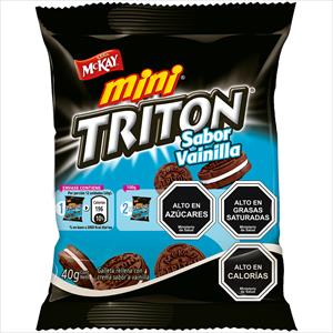 GALLETA TRITON MINI VAINILLA 40G