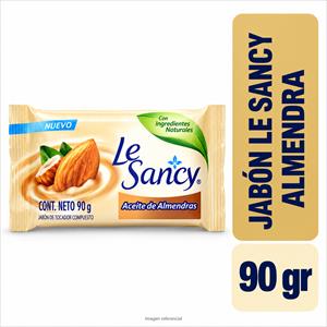 JABON LE SANCY 90G ALMENDRA