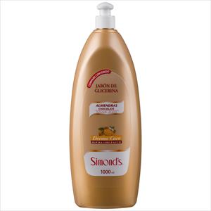 JABON LIQUIDO SIMONDS 1L ALMENDRAS CHOCOLATE