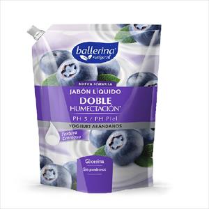 JABON LIQUIDO BALLERINA DP750ML YOGURT ARANDANOS