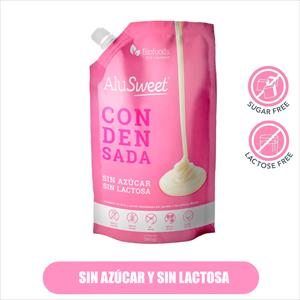 LECHE CONDENSADA ALUSWEET SIN AZ Y SIN LAC